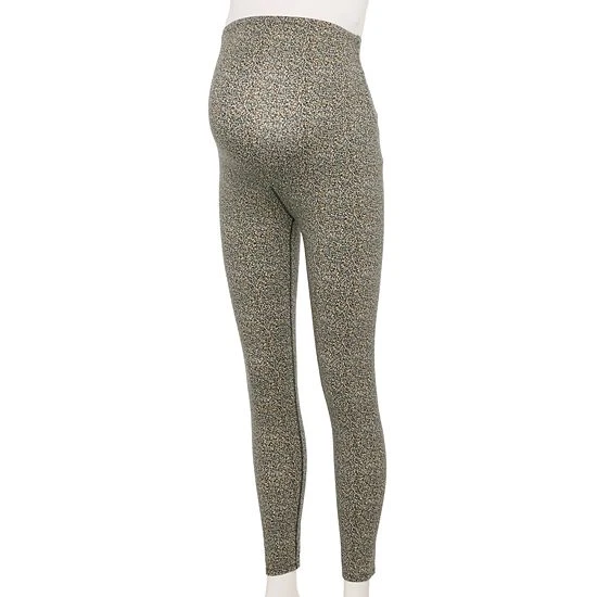 Maternity Sonoma Goods For Life® Full Belly Panel Leggings Black 13 Maternity Sonoma Goods For Life® Full Belly Panel Leggings Black - Image 11