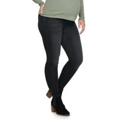 Maternity Sonoma Goods For Life® Over-The-Belly Jeggings Black -Sonoma Goods For Life Shop unnamed file 13409