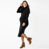 Maternity Sonoma Goods For Life® Side Slit Sweater Dress Black -Sonoma Goods For Life Shop unnamed file 13451