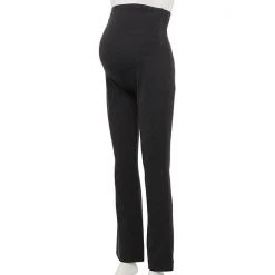 Maternity Sonoma Goods For Life® Over-the-Belly Bootcut Yoga Pants Black -Sonoma Goods For Life Shop unnamed file 13466