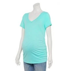Maternity Sonoma Goods For Life® Essential V-Neck Tee White -Sonoma Goods For Life Shop unnamed file 13470