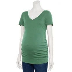 Maternity Sonoma Goods For Life® Essential V-Neck Tee White -Sonoma Goods For Life Shop unnamed file 13476