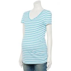 Maternity Sonoma Goods For Life® Essential V-Neck Tee White -Sonoma Goods For Life Shop unnamed file 13480