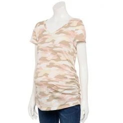 Maternity Sonoma Goods For Life® Essential V-Neck Tee White -Sonoma Goods For Life Shop unnamed file 13481