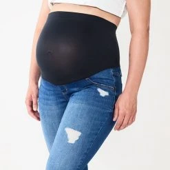Maternity Sonoma Goods For Life® Over-the-Belly Clean-Hem Jeggings Destructed Medium Wash 11 Maternity Sonoma Goods For Life® Over-the-Belly Clean-Hem Jeggings Destructed Medium Wash -Sonoma Goods For Life Shop unnamed file 13490