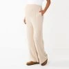 Maternity Sonoma Goods For Life® Over-the-Belly Wide-Leg Pants Mauve