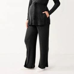 Maternity Sonoma Goods For Life® Over-the-Belly Wide-Leg Pants Mauve -Sonoma Goods For Life Shop unnamed file 13555