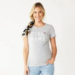 Maternity Sonoma Goods For Life® Fitted Crewneck Graphic Tee Grateful Mama -Sonoma Goods For Life Shop unnamed file 13590