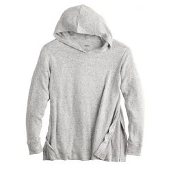 Maternity Sonoma Goods For Life® Side Slit Nursing Hoodie Heather Gray -Sonoma Goods For Life Shop unnamed file 13638