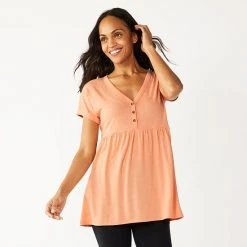 Maternity Sonoma Goods For Life® Nursing Henley Empire Top Olive Era -Sonoma Goods For Life Shop unnamed file 13654