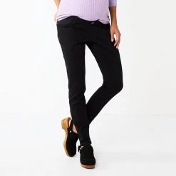 Maternity Sonoma Goods For Life® Side Panel Belly Band Jeggings Dark Wash -Sonoma Goods For Life Shop unnamed file 13680