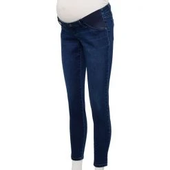 Maternity Sonoma Goods For Life® Side Panel Belly Band Jeggings Dark Wash -Sonoma Goods For Life Shop unnamed file 13682