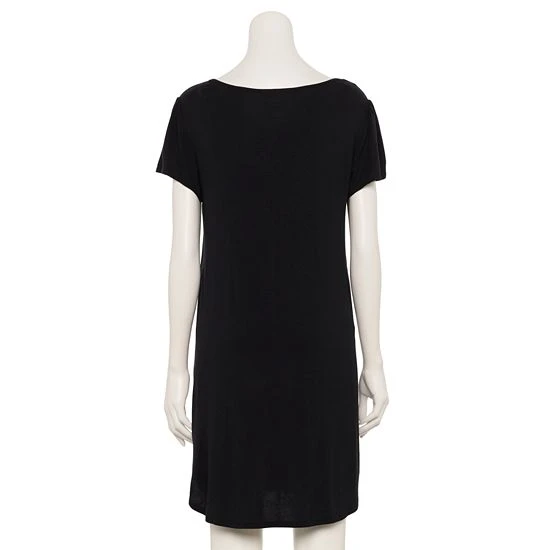 Maternity Sonoma Goods For Life® Henley Nursing Nightgown Blue Dot 4 Maternity Sonoma Goods For Life® Henley Nursing Nightgown Blue Dot - Image 2