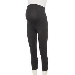 Maternity Sonoma Goods For Life® Over-The-Belly Cropped Leggings Grey