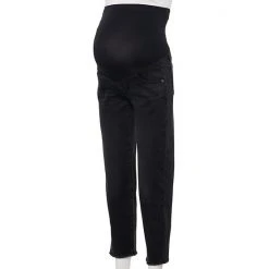Maternity Sonoma Goods For Life® Over-The-Belly Cropped Straight-Leg Jeans Destructed Light Wash -Sonoma Goods For Life Shop unnamed file 13778