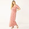 Maternity Sonoma Goods For Life® Ruffle-Sleeve Maxi Dress Blue Floral -Sonoma Goods For Life Shop unnamed file 13813