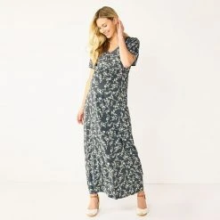 Maternity Sonoma Goods For Life® Ruffle-Sleeve Maxi Dress Blue Floral 10 Maternity Sonoma Goods For Life® Ruffle-Sleeve Maxi Dress Blue Floral -Sonoma Goods For Life Shop unnamed file 13816