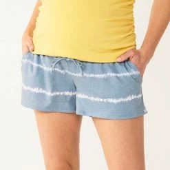 Maternity Sonoma Goods For Life® Under-The-Belly Lounge Shorts Rainbow Dye -Sonoma Goods For Life Shop unnamed file 13826