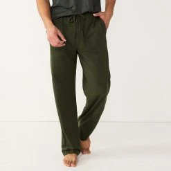 Men's Sonoma Goods For Life® Plaid Knit Pajama Pants Navy Herringbone -Sonoma Goods For Life Shop unnamed file 1384