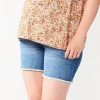 Maternity Sonoma Goods For Life® Over-The-Belly Panel Jean Shorts Medium Wash -Sonoma Goods For Life Shop unnamed file 13854