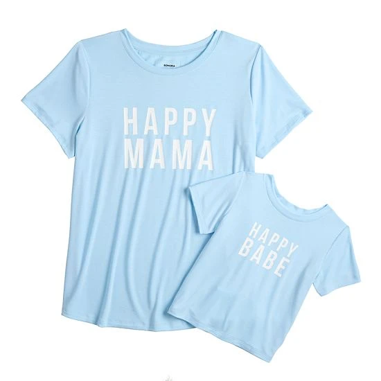 Maternity Sonoma Goods For Life® Mommy & Me Graphic Tee Set Grey Mama Babe 7 Maternity Sonoma Goods For Life® Mommy & Me Graphic Tee Set Grey Mama Babe - Image 5