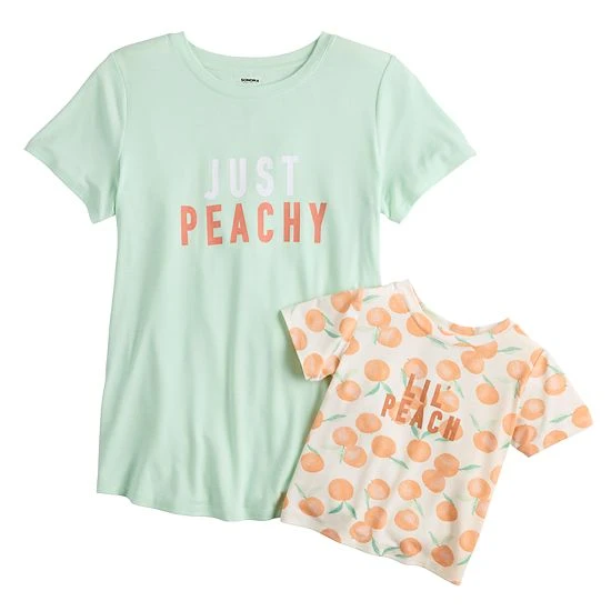 Maternity Sonoma Goods For Life® Mommy & Me Graphic Tee Set Grey Mama Babe 12 Maternity Sonoma Goods For Life® Mommy & Me Graphic Tee Set Grey Mama Babe - Image 10