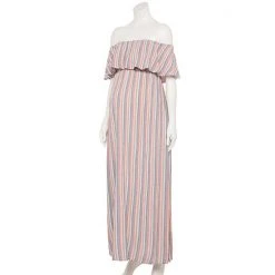 Maternity Sonoma Goods For Life® Ruffled Off-The-Shoulder Maxi Print Dress Happy Stripe 10 Maternity Sonoma Goods For Life® Ruffled Off-The-Shoulder Maxi Print Dress Happy Stripe -Sonoma Goods For Life Shop unnamed file 13897