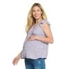 Maternity Sonoma Goods For Life® Pleated Button Front Top Light Wash -Sonoma Goods For Life Shop unnamed file 13919