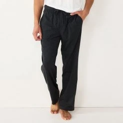 Men's Sonoma Goods For Life® Plaid Knit Pajama Pants Navy Herringbone -Sonoma Goods For Life Shop unnamed file 1395