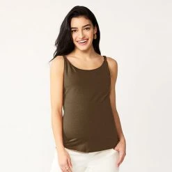 Maternity Sonoma Goods For Life® Nursing Shelf Cami Gray