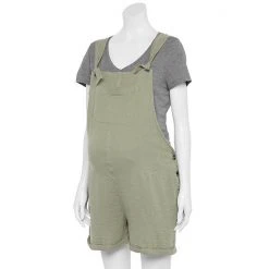 Maternity Sonoma Goods For Life® Double Knotted Shortalls Metal Rock -Sonoma Goods For Life Shop unnamed file 14033