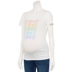 Maternity Sonoma Goods For Life® Short Sleeve Crewneck Tee