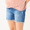 Maternity Sonoma Goods For Life® Side Panel Frayed Hem Jean Shorts Dark Wash 2 Maternity Sonoma Goods For Life® Side Panel Frayed Hem Jean Shorts Dark Wash -Sonoma Goods For Life Shop unnamed file 14070