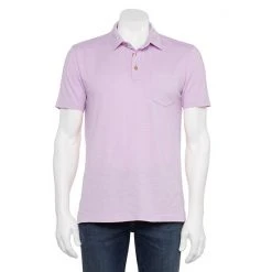 Men's Sonoma Goods For Life® Supersoft Lightweight Polo Pink -Sonoma Goods For Life Shop unnamed file 14089