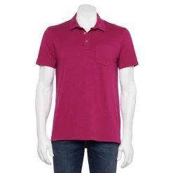 Men's Sonoma Goods For Life® Supersoft Lightweight Polo Pink -Sonoma Goods For Life Shop unnamed file 14099
