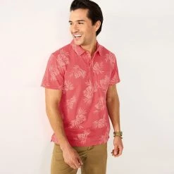 Men's Sonoma Goods For Life® Supersoft Lightweight Polo Pink -Sonoma Goods For Life Shop unnamed file 14104