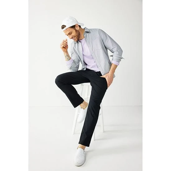 Men's Sonoma Goods For Life® Regular-Fit Flexwear Outdoor Pants Black Luxe 5 Men's Sonoma Goods For Life® Regular-Fit Flexwear Outdoor Pants Black Luxe - Image 3