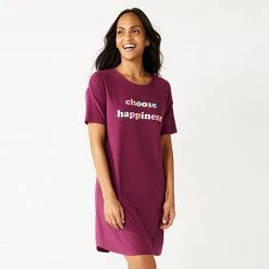 Women's Sonoma Goods For Life® Graphic Short Sleeve Sleepshirt Turq Coffee -Sonoma Goods For Life Shop unnamed file 14169