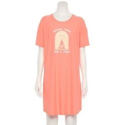 Women's Sonoma Goods For Life® Graphic Short Sleeve Sleepshirt Turq Coffee -Sonoma Goods For Life Shop unnamed file 14172