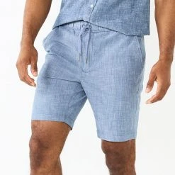 Men's Sonoma Goods For Life® Pull-On 9-inch Shorts Chambray 30 Men's Sonoma Goods For Life® Pull-On 9-inch Shorts Chambray -Sonoma Goods For Life Shop unnamed file 14198