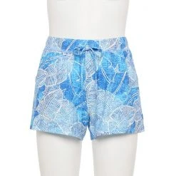 Women's Sonoma Goods For Life® Pajama Shorts Aqua Sky -Sonoma Goods For Life Shop unnamed file 14304