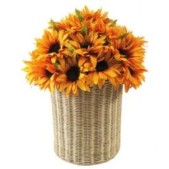 Sonoma Goods For Life® LED Sunflower Wicker Basket