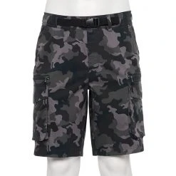 Men's Sonoma Goods For Life® Belted Outdoor Cargo Shorts Black Camo -Sonoma Goods For Life Shop unnamed file 14344