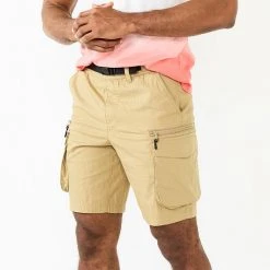 Men's Sonoma Goods For Life® Belted Outdoor Cargo Shorts Black Camo -Sonoma Goods For Life Shop unnamed file 14345