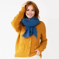 Sonoma Goods For Life® Basket Waffle Solid Wrap Scarf Ivory -Sonoma Goods For Life Shop unnamed file 14392