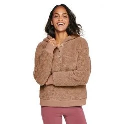 Petite Sonoma Goods For Life® Henley Sherpa Hoodie Black And Red Geo Prin -Sonoma Goods For Life Shop unnamed file 14453