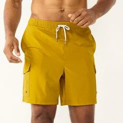 Men's Sonoma Goods For Life® Cargo Swim Trunks Meteorite -Sonoma Goods For Life Shop unnamed file 14491