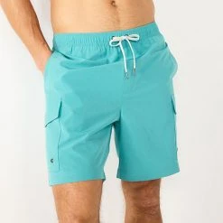 Men's Sonoma Goods For Life® Cargo Swim Trunks Meteorite -Sonoma Goods For Life Shop unnamed file 14495