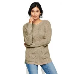 Women's Sonoma Goods For Life® Cozy Wave-Stitch Crewneck Sweater Black -Sonoma Goods For Life Shop unnamed file 14546