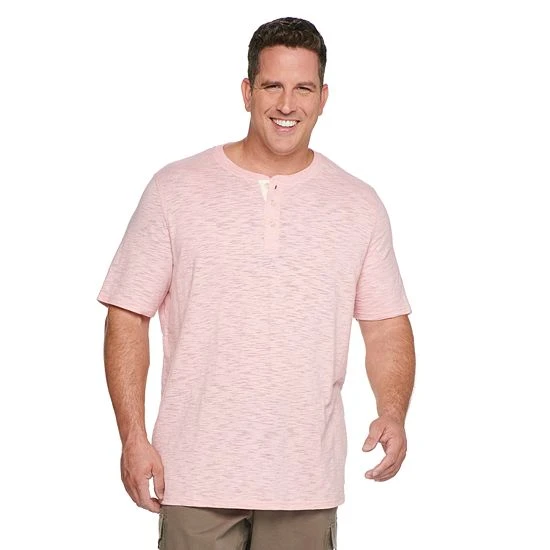 Big & Tall Sonoma Goods For Life® Classic-Fit Henley Alec Green 3 Big & Tall Sonoma Goods For Life® Classic-Fit Henley Alec Green